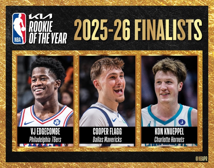 在线娱乐-弗拉格、克尼佩尔、埃奇库姆3选1！NBA：最佳新秀将于明早7点揭晓